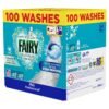 Fairy Non Bio Platinum Pods with Extra Stain Removal. 100 Wash