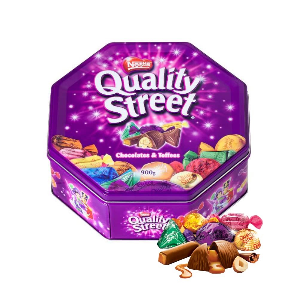 Nestle Quality Street Assorted Chocolate Decorative Metal Tin, 2lb - Image 4