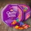 Nestle Quality Street Assorted Chocolate Decorative Metal Tin, 2lb